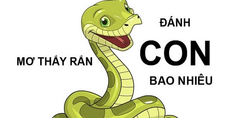 Nằm mơ thấy rắn điềm gì - Đánh con bao nhiêu