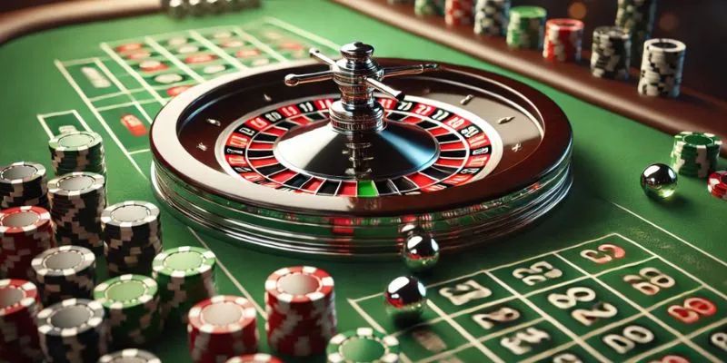 Cấu tạo của bàn Roulette