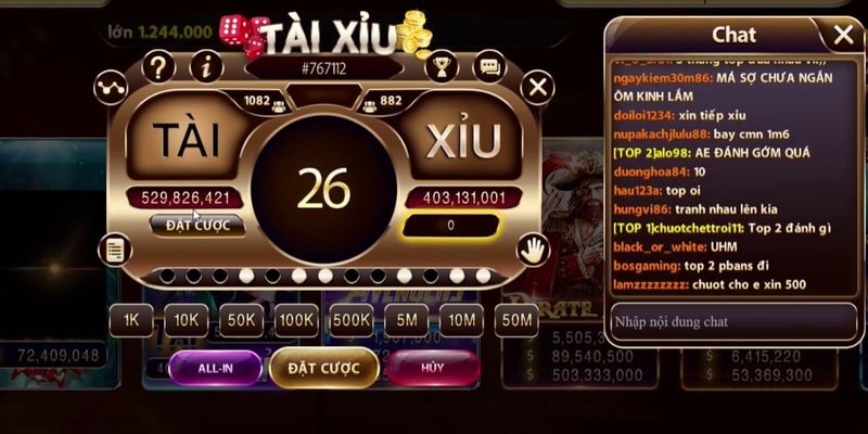 Đôi nét về game tài xỉu trực tuyến hiện nay