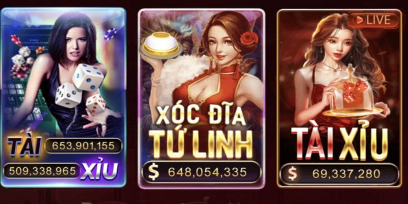 Xóc Đĩa Tứ Linh