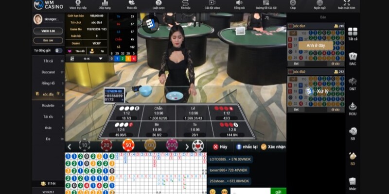 Sảnh WM Casino: Sân chơi hấp dẫn không nên bỏ lỡ