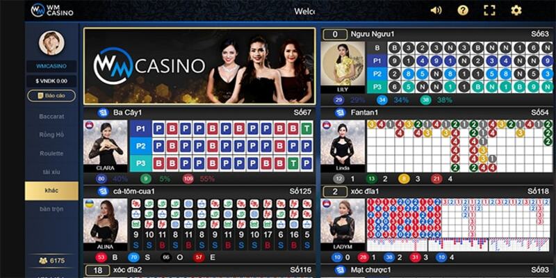 Sảnh WM Casino